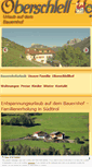 Mobile Screenshot of oberschlellhof.com